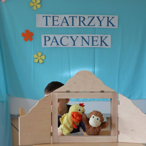 pokaż obrazek - Teatrzyk pacynek w wykonaniu dzieci z oddziału przedszkolnego