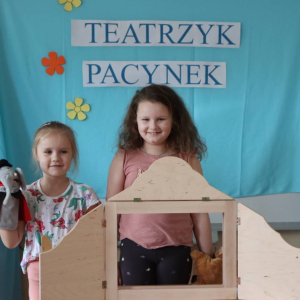 pokaż obrazek - Teatrzyk pacynek w wykonaniu dzieci z oddziału przedszkolnego