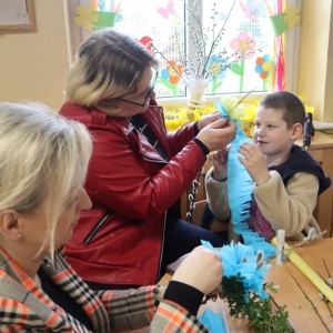pokaż obrazek -  Warsztaty wielkanocne w oddziale przedszkolnym 