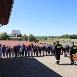 pokaż obrazek - Wizyta w siedzibie Ochotniczej Straży Pożarnej w Częstkowie 
