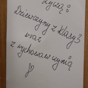 pokaż obrazek -  Dzień Chłopaka w klasie 3