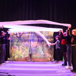 pokaż obrazek - Występ grupy teatralnej