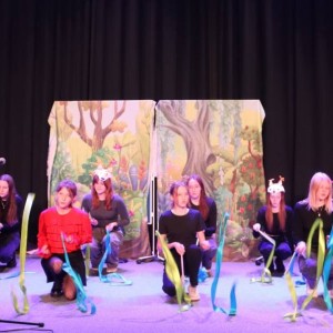 pokaż obrazek - Występ grupy teatralnej
