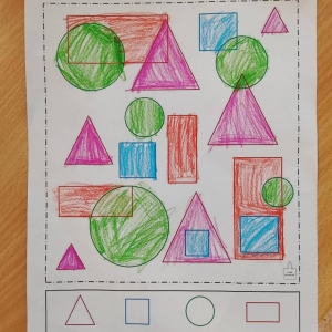 pokaż obrazek -  Figury geometryczne w zabawie