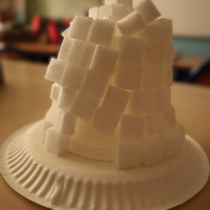pokaż obrazek - Igloo z kostek cukru