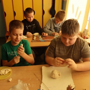 pokaż obrazek - Literowe kostki edukacyjne z masy solnej