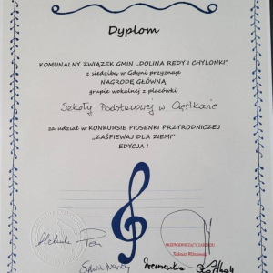 pokaż obrazek - Finał Konkursu Piosenki Przyrodniczej