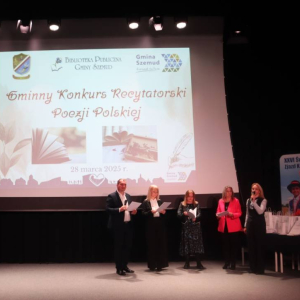 pokaż obrazek - Gminny Konkurs Recytatorski Poezji Polskiej 