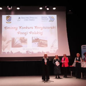 pokaż obrazek - Gminny Konkurs Recytatorski Poezji Polskiej 