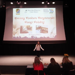 pokaż obrazek - Gminny Konkurs Recytatorski Poezji Polskiej 