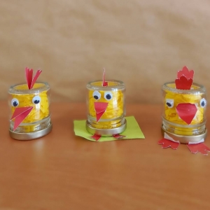 pokaż obrazek - Wielkanocne ozdoby w wykonaniu uczniów klasy 3