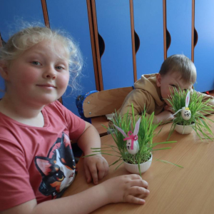 pokaż obrazek - Przygotowania do Świąt Wielkanocnych w oddziale przedszkolnym 