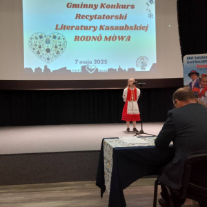 pokaż obrazek -  54. Gminny Konkurs Recytatorski Literatury Kaszubskiej „Rodnô Mòwa” 
