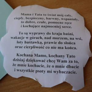 pokaż obrazek - Przygotowania do Dnia Rodziny w klasie 3