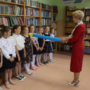 pokaż obrazek - Pasowanie na czytelnika