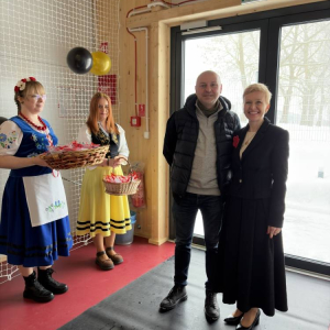 pokaż obrazek - Uroczyste otwarcie hali sportowej