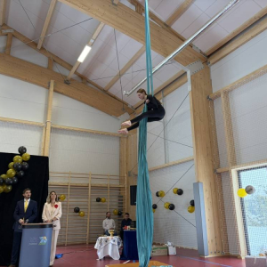 pokaż obrazek - Uroczyste otwarcie hali sportowej