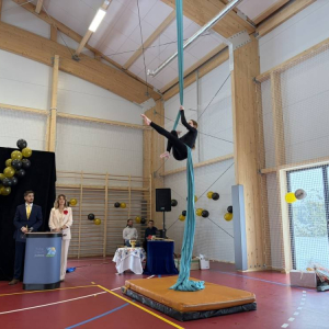 pokaż obrazek - Uroczyste otwarcie hali sportowej