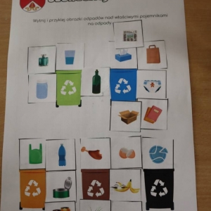pokaż obrazek -  Uczymy się właściwej segregacji odpadów 