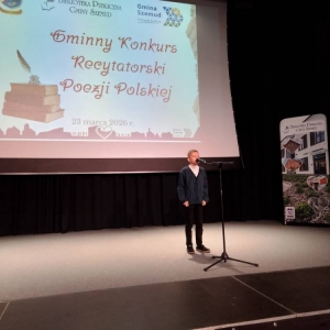 pokaż obrazek -  Gminny Konkurs Recytatorski Poezji Polskiej 