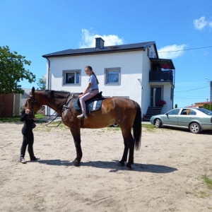 pokaż obrazek - Na koniu