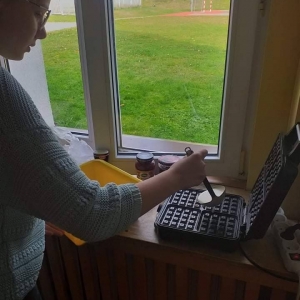 pokaż obrazek - Pieczenie gofrów