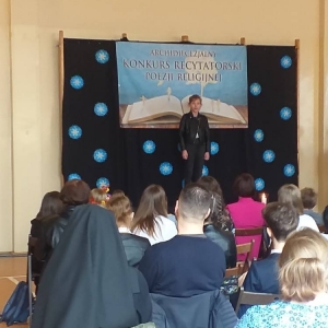 pokaż obrazek - Archidiecezjalny Konkurs Recytatorski Poezji Religijnej