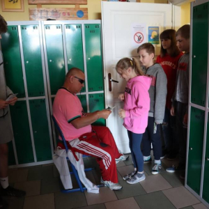 pokaż obrazek - Janusz Chomontek w naszej szkole