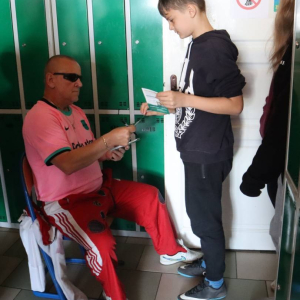 pokaż obrazek - Janusz Chomontek w naszej szkole