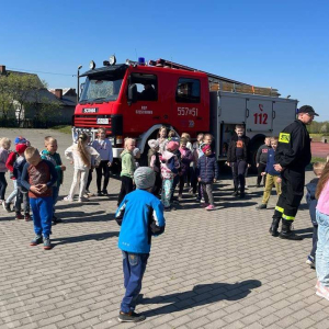 pokaż obrazek - Wizyta u strażaków