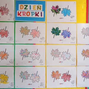 pokaż obrazek - Międzynarodowy Dzień Kropki w oddziale przedszkolnym