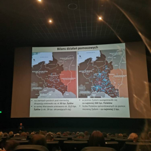 pokaż obrazek -  Udział w prelekcji oraz projekcji filmu „Historia jednej zbrodni” 