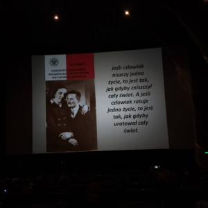 pokaż obrazek -  Udział w prelekcji oraz projekcji filmu „Historia jednej zbrodni” 