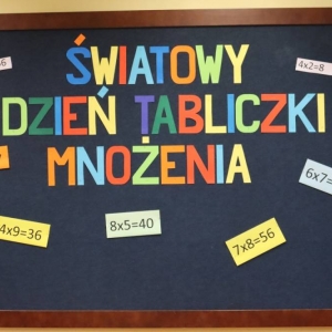 pokaż obrazek -  Światowy Dzień Tabliczki Mnożenia