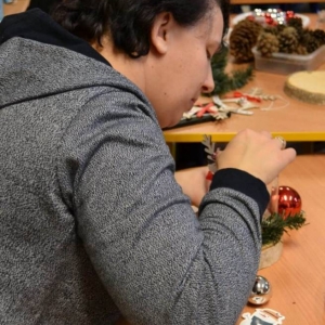pokaż obrazek - Rodzinne Warsztaty Bożonarodzeniowe w oddziale przedszkolnym