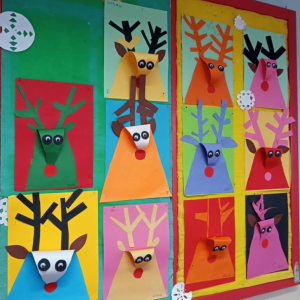 pokaż obrazek - Renifer – praca plastyczna 