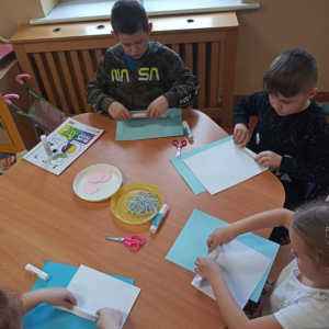pokaż obrazek - Aniołek – praca plastyczna
